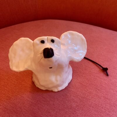 Big Ceramic Mouse "Alva"