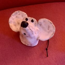 Big Ceramic Mouse "Betty"