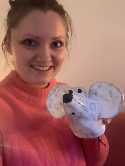 Big Ceramic Mouse "Betty" - Image 2